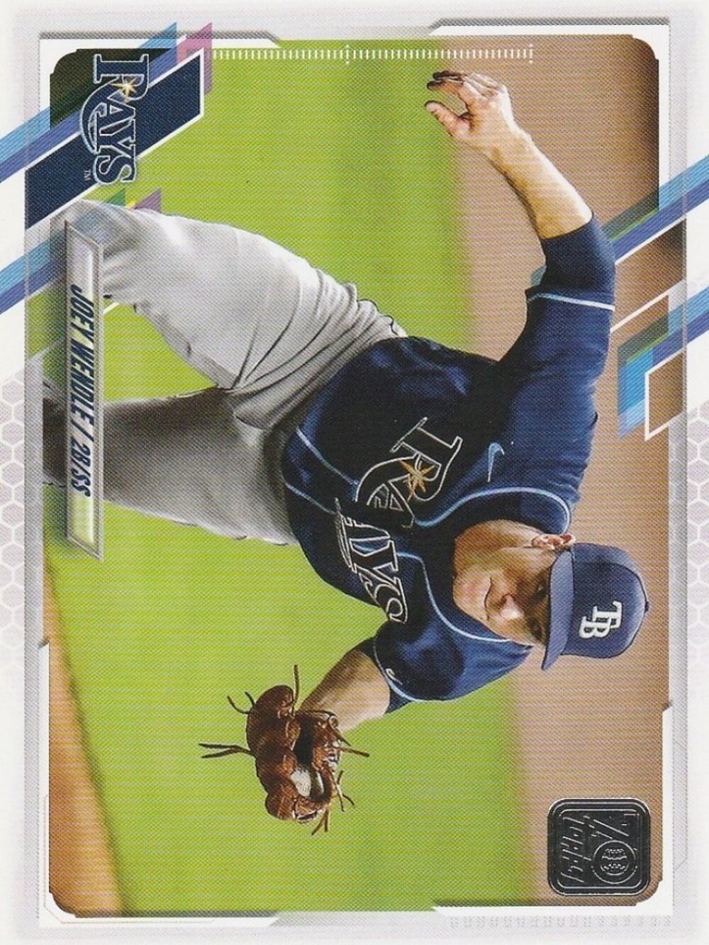 Joey Wendle - 2021 Topps 70th Anniversary Series 1 MLB Baseball Card